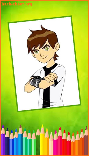 Coloring Book for Ben Ten screenshot