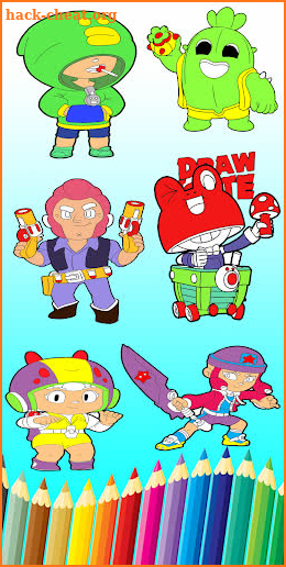 Coloring Book For Brawl Stars screenshot