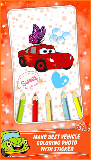 Coloring Book For Car screenshot