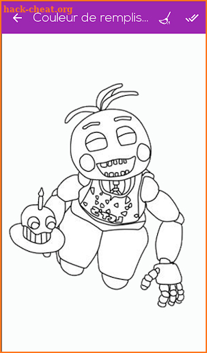 Coloring book for circus baby screenshot