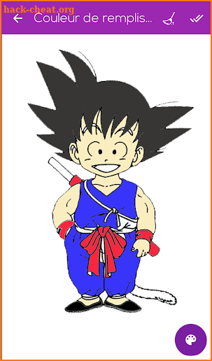 Coloring Book for dragon ball screenshot