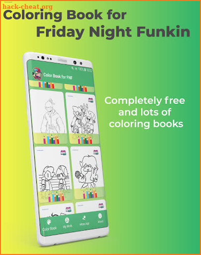 Coloring Book for Friday Night Funkin screenshot