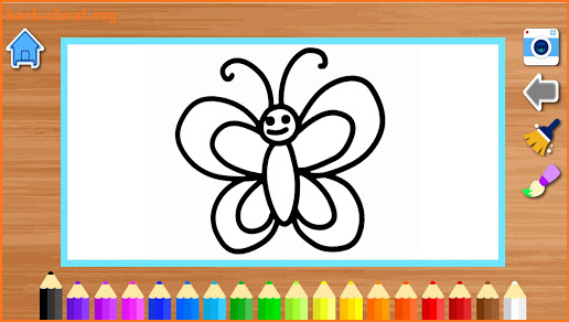 Coloring book for kids - free doodle color games screenshot