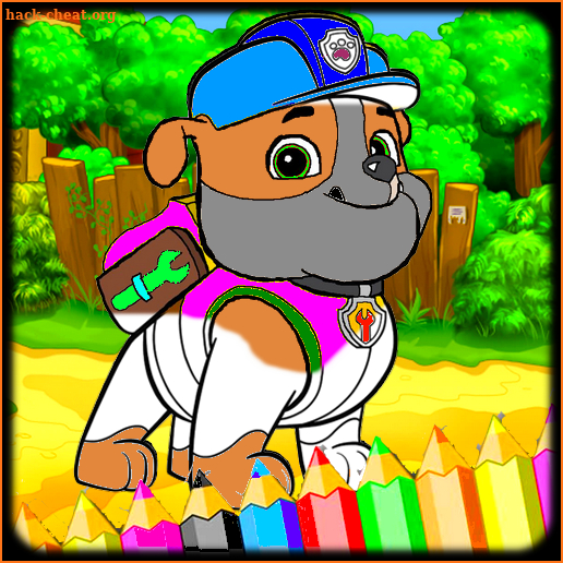 Coloring Book For Kids Patrol screenshot