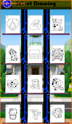 Coloring Book For Kids Patrol screenshot