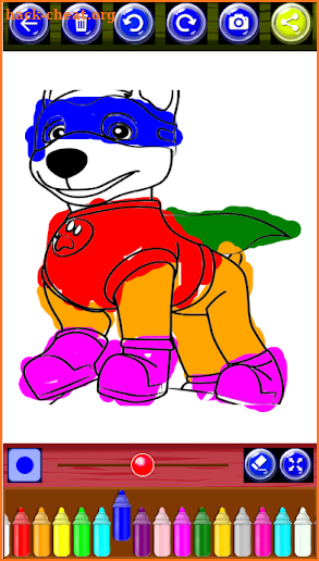 Coloring Book For Kids Patrol screenshot