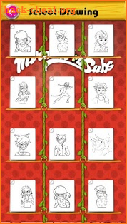 Coloring Book for Ladybug & Cat Noir screenshot