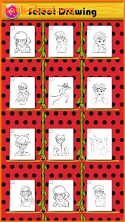 Coloring Book for Ladybug Hero screenshot