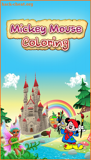 Coloring Book for mickey mouse V2 screenshot