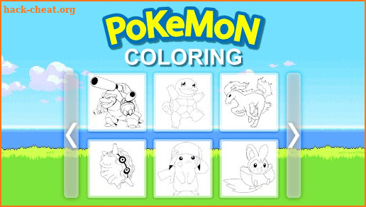 Coloring Book for Poke Monster screenshot