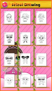 Coloring Book for Surprise Dolls LOL screenshot