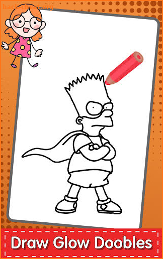 Coloring Book For The Simpson screenshot