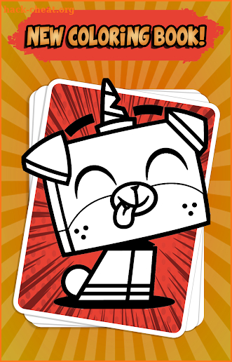 Coloring Book for Unikitty screenshot