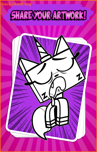 Coloring Book for Unikitty screenshot