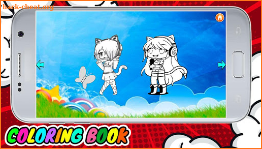 Coloring Book Gacha screenshot