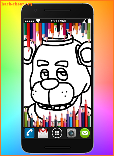 Coloring book game for 5NAF Fans screenshot