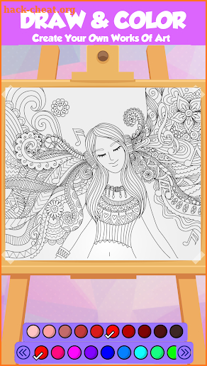 Coloring Book King - For Adults & Kids screenshot