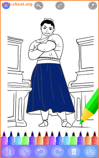 Coloring Book Mirabel Encanto screenshot