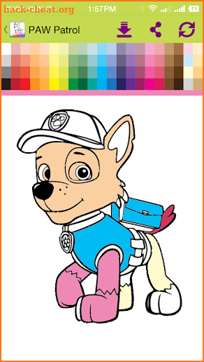 Coloring Book : PAW and Patrol screenshot