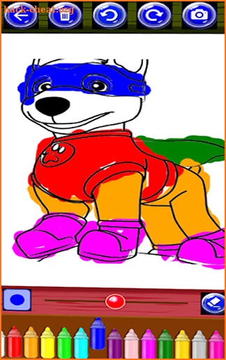 Coloring Book Paw Dogs Patrol screenshot