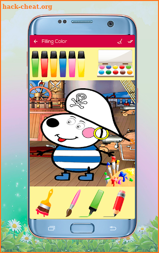 Coloring book Pepa and Pig screenshot