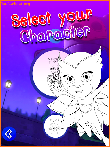 Coloring Book PJ Hero screenshot