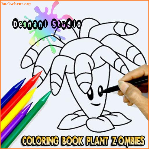 Coloring Book Plants Zombies screenshot