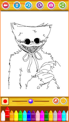 Coloring Book Poppyy Playtime screenshot