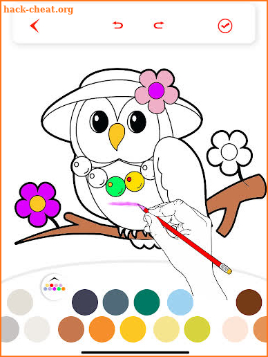 Coloring Book - Tap and Paint pages screenshot