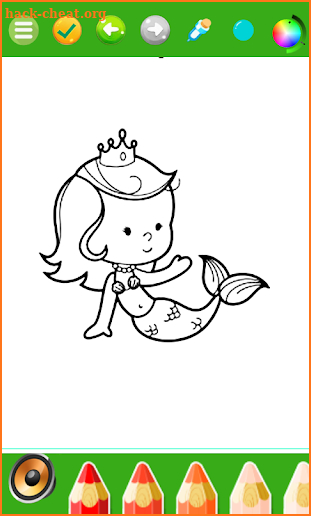 Coloring Books Mermaid screenshot