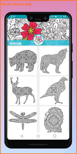 Coloring Club - Adult Coloring Book screenshot