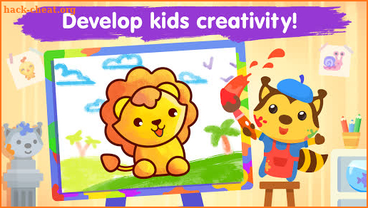 Coloring games for kids and toddlers 2-5 years old screenshot