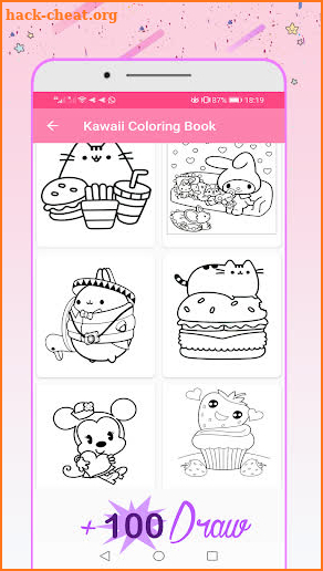 Coloring Kawaii Book Pro screenshot