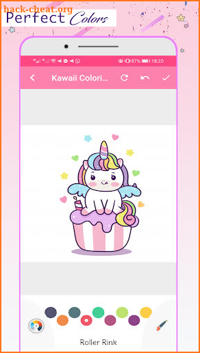 Coloring Kawaii Book Pro screenshot