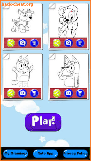 Coloring Kids Pups Patrol screenshot