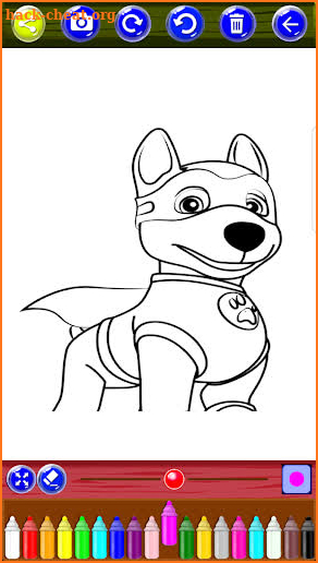 Coloring Kids Pups Patrol screenshot