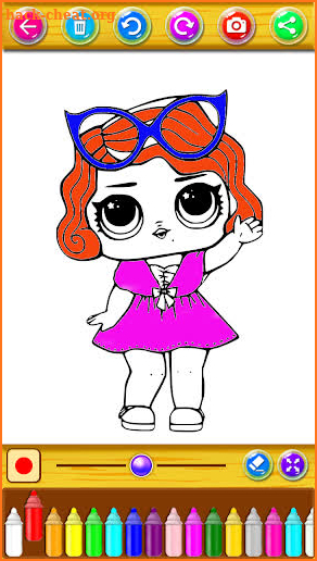 Coloring Lol Dolls and Beautifull Dolls screenshot