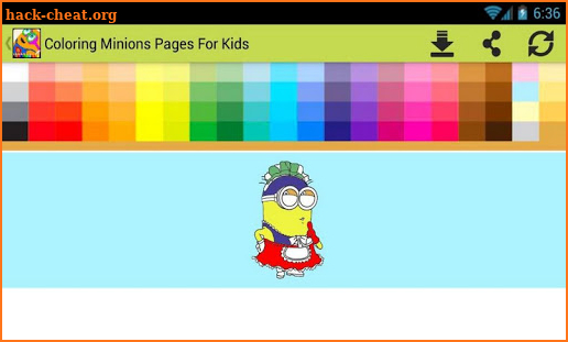 Coloring Minions Pages For Kids screenshot