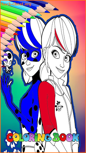 Coloring Miraculous Book Ladybug Cat for Noir Kids screenshot