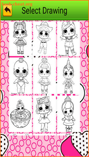 Coloring My Boneka LOL And Dolls game screenshot