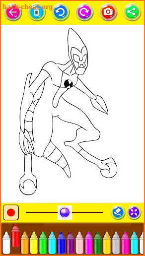 Coloring Pages For Ben Ten - Alines screenshot