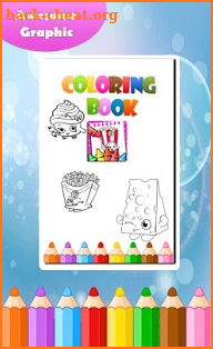 Coloring Pages for Shopkins screenshot