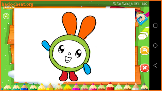 Coloring Pages free game - Kids Paint screenshot