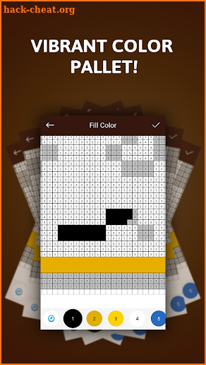 Coloring Pages: Pixel Art color by number for kids screenshot