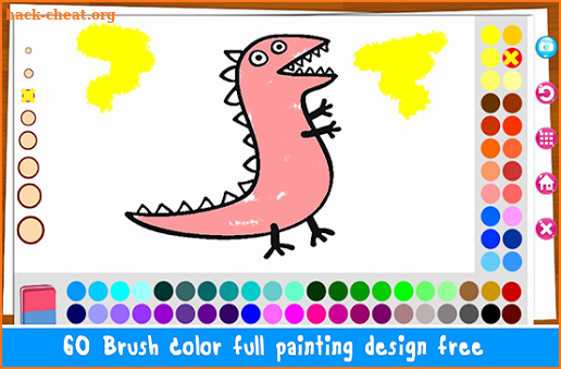 Coloring Pepa Book Cartoon Art - Painting Game screenshot