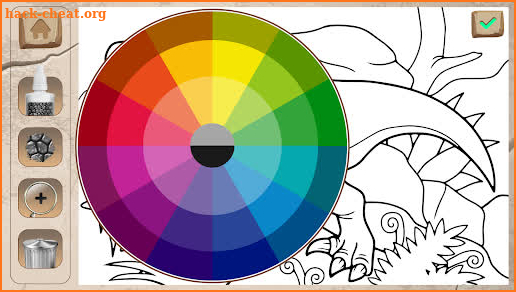 Coloring Plus : Dinosaur screenshot