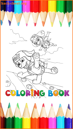 Coloring Ryder Page Paw Game Puppy Patrol screenshot