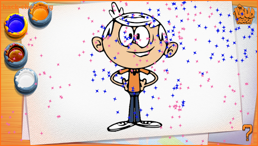 Coloring The Loud House screenshot