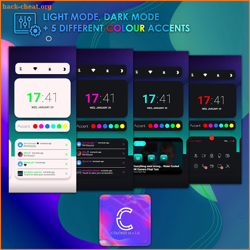 Colorize UI For KLWP Pro screenshot