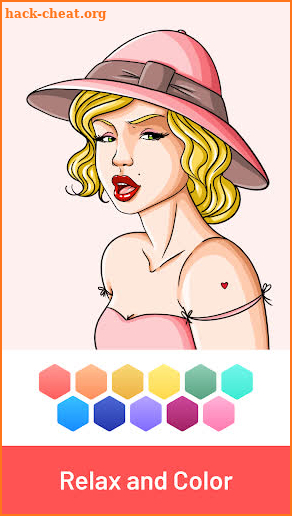 ColorMe - Coloring Book Free screenshot